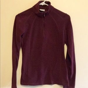Columbia lightweight fleece top XS